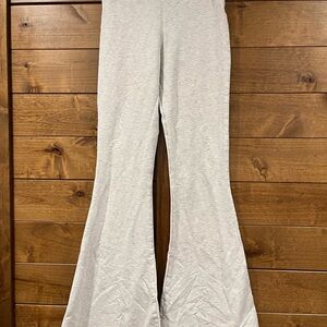 Edikted Light Gray Flare Pants